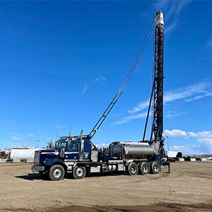 Oilfield truck